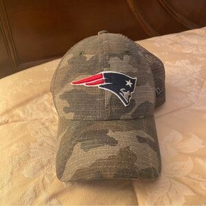 New Era Men's Green New England Patriots Camo 59 FIFTY Hat